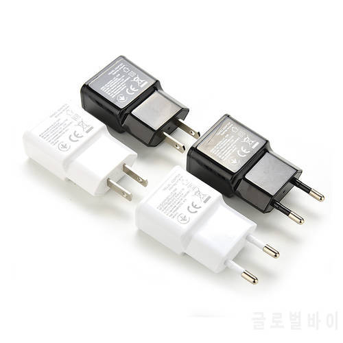 5V 2A EU/ US Plug Dual USB Charger Universal Mobile Phone Chargers Travel Power Charger Adapter Plug For IPhone For Android