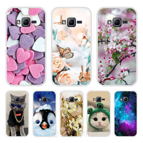 Cute Case For Samsung J1 Cases Silicon TPU on Samsung Galaxy J1 2016 J120 Samsung J1 Mini Prime Pattern Painted Soft Shell Coque
