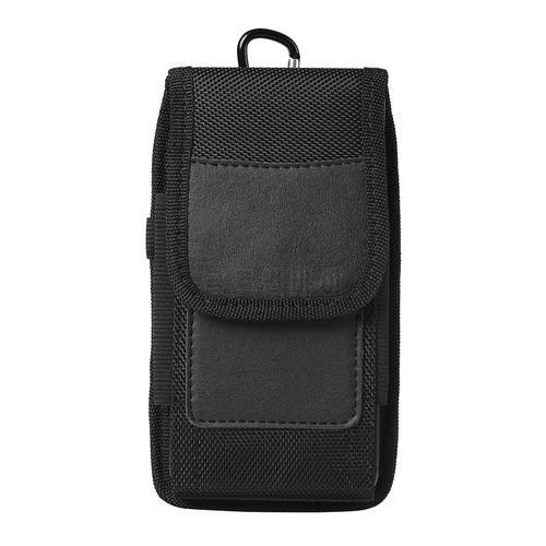 Outdoor Case for Hisense F40 E30 Black Nylon Belt Clip Pouch Card Holder Holster Men&39s Waist Phone Bag Flip Cover