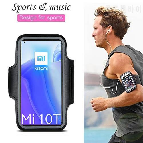 Gym Sport Phone Case Running Arm band For Xiaomi Mi 10T Note 10 Lite Ultra 9T Pro Redmi Note 9s 9 8 Pro 8T 9A 9C 8A Case On Hand