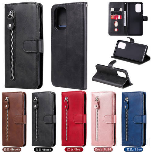 Redmi Note 11s 11e 11t Flip Case for Xiaomi Redmi Note 12 Pro Plus Leather Zipper Wallet Case Redmi Note 9s 10s 10t 10 11 se Pro
