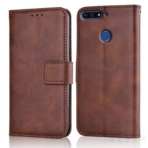 Flip Leather Wallet Case for On Huawei Honor 7C Pro 5.99&39&39 LND-AL30 LND-AL40 Case Honor7C pro Back Cover Honor 7C pro Case