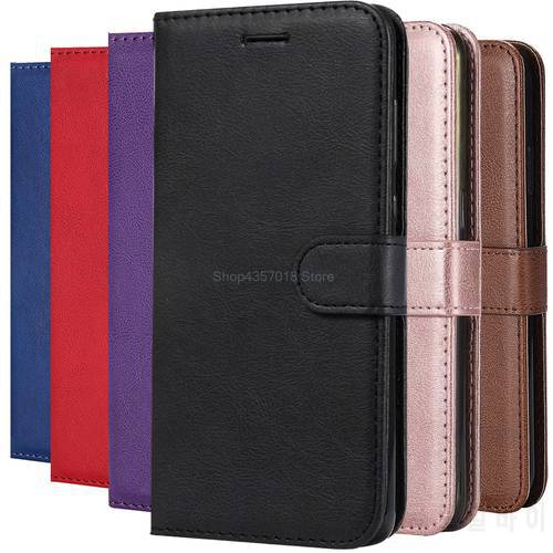 Case For Huawei Y5 2018 DRA-L21 DRA-LX3 Flip Leather Cover Y 5 2018 DRA LX3 L2 Solid color retro leather case card slot wallet
