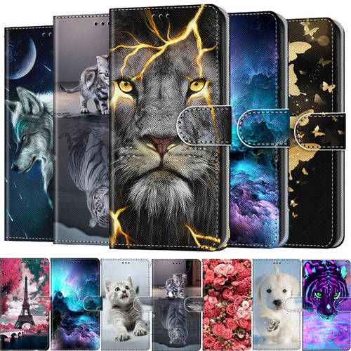 For Samsung Galaxy S5 S6 S7 S8 S9 Phone Cases Cover Luxury Protective Leather Wallet Case For Coque Samsung Galaxy S9 Plus Cover