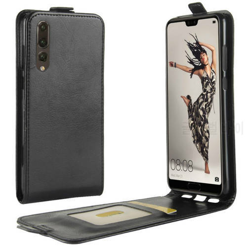 Open Down Up Cases For Huawei P 20 P20 Pro P20 Plus Vertical Flip Leather Case Cover for Huawei Nova 3E P20 Lite Capa Phone Bag