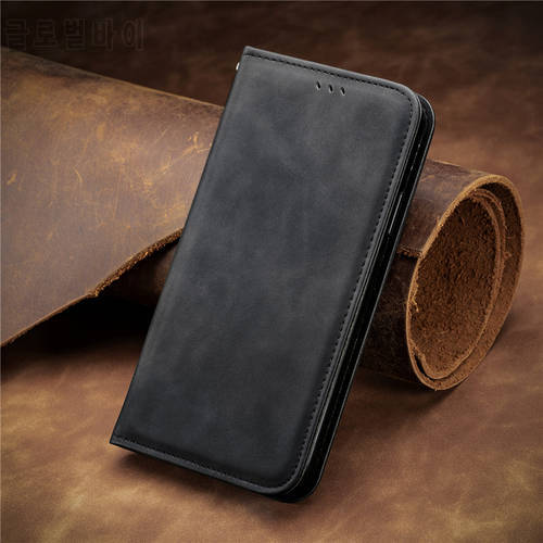 Matte Leather Case For Samsung Galaxy S21 S20 FE S22 Ultra S10 S9 S8 Plus S10E Note 10 Lite Plus 20 Ultra 9 Flip Book Case Cover