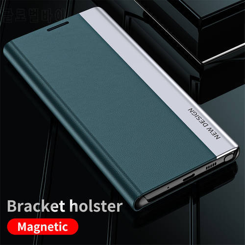 Flip Leather Case For Xiaomi 10T Lite 11i 11T 12X 12 Pro Mi Poco F3 M3 M4 X4 Pro X3 Nfc Luxury Ultrathin Magnetic Bracket Cover