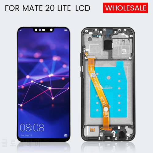 Free Shipping 6.3 Inch Mate 20 Lite Display Touch Screen For Huawei Mate 20 Lite LCD With Sensor Digitizer Assembly