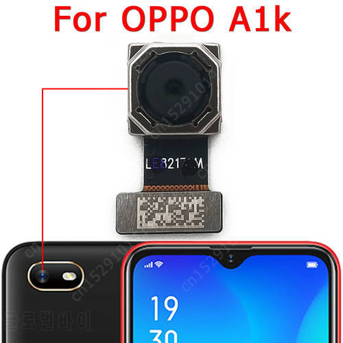 Original Rear Camera For OPPO A1k Back View Main Big Backside Camera Module Flex Cable Replacement Repair Spare Parts