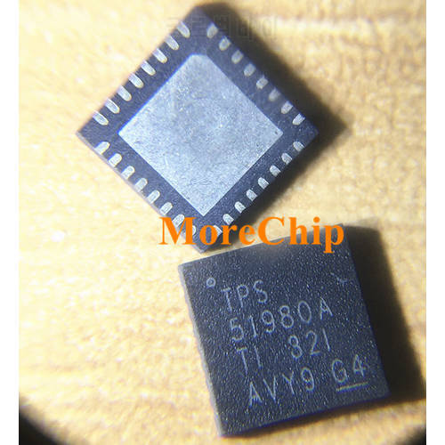 TPS51980A 51980A IC QFN-32 Chipset 5pcs/lot