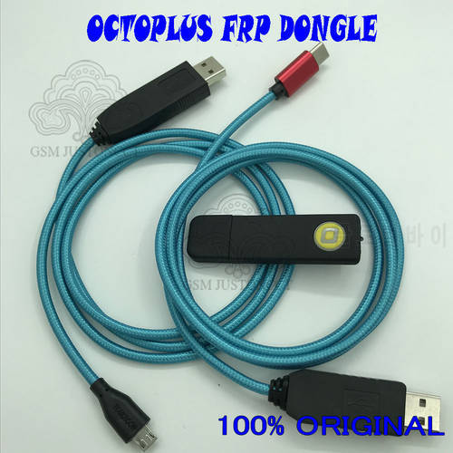 gsmjustoncct OCTOPLUS FRP TOOL dongle cable 2 in 1 for Samsung for Huawei for LG for Alcatel