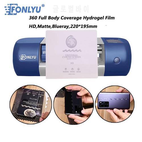 360 Full Body Protective Hydrogel Cutting Films For All Film Cutting Plotter Phone Curved Screen Protector Butterfly Films 50pcs