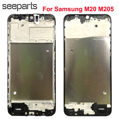 For Samsung Galaxy M20 M205 M205FM205G/DS Middle Frame For Samsung M20 Middle Frame Bezel Middle Plate Replacement Parts