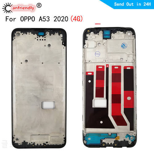 A53 Middle Frame For OPPO A53 2020 4G CPH2127 CPH2131 Middle Frame Housing Cover For OPPO A53 2020 4G Bezel Plate Faceplate