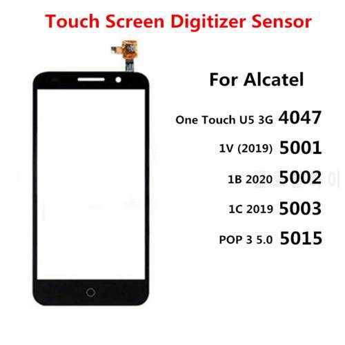 Touch Screen For Alcatel U5 3G 4047 1V 5001 1B 5002 1C 5003 POP3 5015 LCD Display Front Out Panel Sensor Digitizer Replace Parts