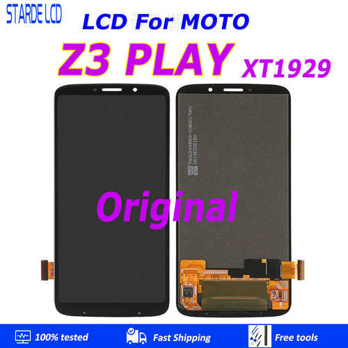 LCD For Motorola Moto Z3 Play LCD with Touch Screen Display Assembly Black Replacement Parts For Moto Z3 Play XT1929 Display
