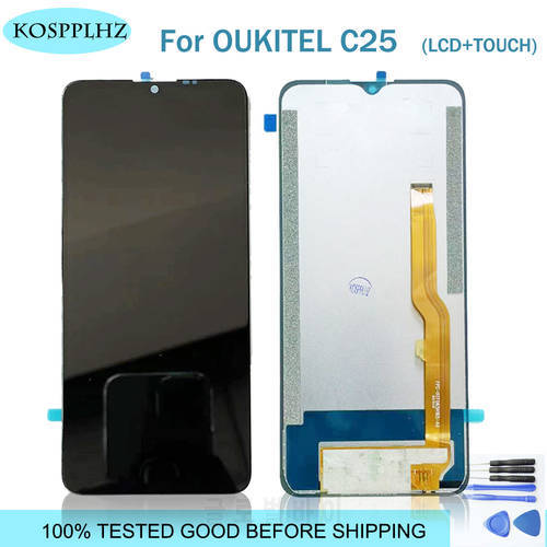 New Original KOSPPLHZ For OUKITEL C25 LCD Display Touch Screen Digitizer Assembly 100% Test LCD Replacement