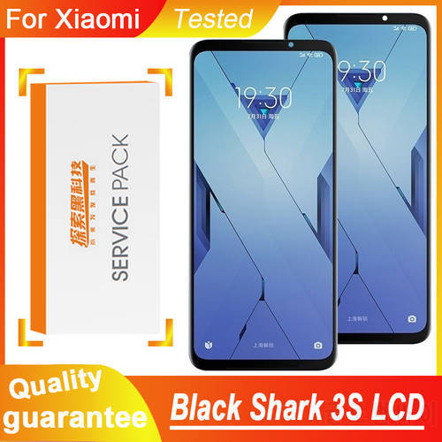 100% Tested AMOLED 6.67&39&39 For Xiaomi Black Shark 3S LCD Display Screen Digitizer Assembly Replacement For Black Shark 3S LCD