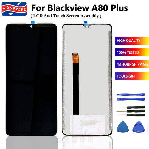 KOSPPLHZ For BLACKVIEW A80 Plus Display LCD +Touch Screen Assembly Replacement 100% Tested For A80 A80S A80Plus LCD Display