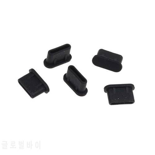 10PCS Type-C Dust Plug USB Charging Port Protector Silicone Cover For Samsung Huawei Xiaomi Smart Phone Accessories