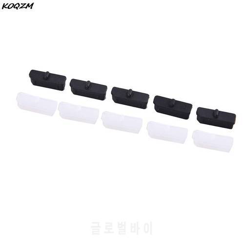 5pcs DisplayPort Protective Cover Rubber Covers Dust Cap For Computer DP Connector
