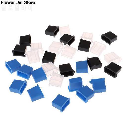 10pcs USB Type A Male Anti-Dust Plug Stopper Cap Cover Protector NEW