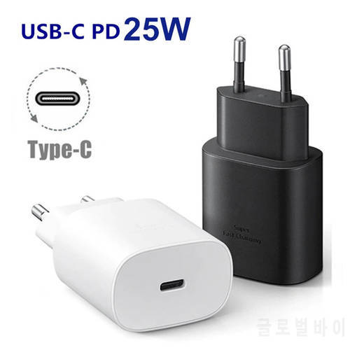 For Samsung S20 Ultra Note 10 20 Fast Charger 25W Quick Charge USB C Adapter Galaxy S21 Plus S20 A80 M52 M32 A22 Phone Charger