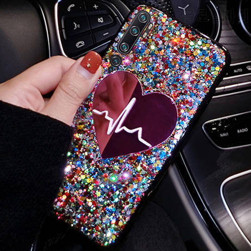Sequins Big Love Case For Oneplus 9 Pro case For Oneplus 9 Back Cover For One plus 9