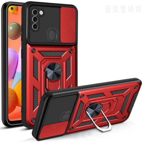 for Samsung A 11 Cover Case for Samsung Galaxy A11 Phone Camera Lens Protective Magnetic Armor Shockproof Bumper Case