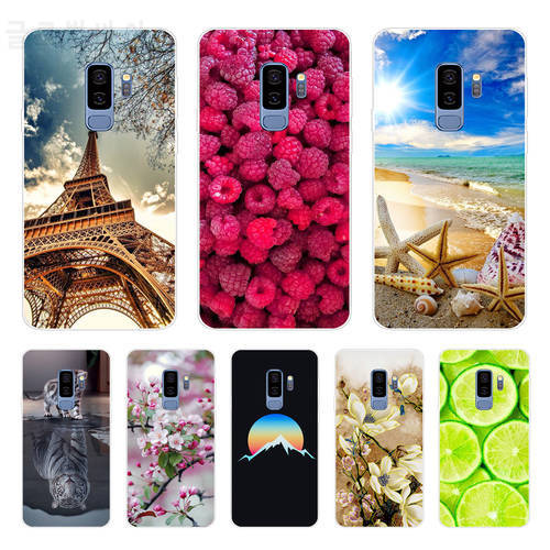 For Samsung Galaxy S9 S9 Plus SM- G960 G965 Plus Ultra Thin Silicone Back Cover Case for Samsung S9 Plus Fashion TPU Phone Cases