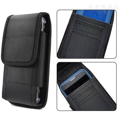 Mobile Phone Waist Bag for OnePlus Nord 2 CE N200 5G Hook Loop Holster Pouch Belt Waist Bag Cover for Oppo A54 4G 5G