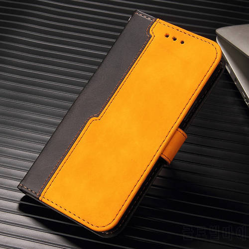 Leather Case for Infinix Hot 10S NFC Flip Wallet Case Infinix Hot 10T 11 S 10 Play Shell Note 11 Pro Camon 18P 18 Premier Cover