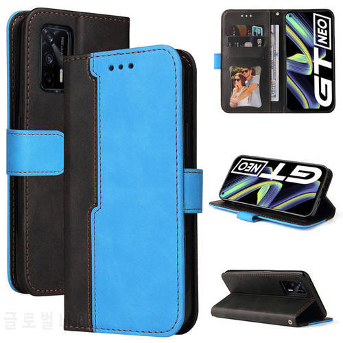 Realme GT Neo 3 2022 Luxury Leather Texture Wallet Case for OPPO Realme GT Neo 2 2T Flip Case Realme GT2 Pro C31 C 35 C25S Cover