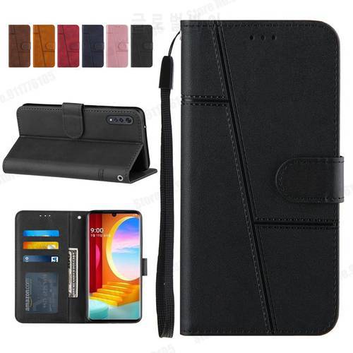 Card Slots Flip Leather Case For LG Velvet 5G Kickstand Shockproof Phone Cover with Strap for Velvet 4G LM G900N LM G900EM G900