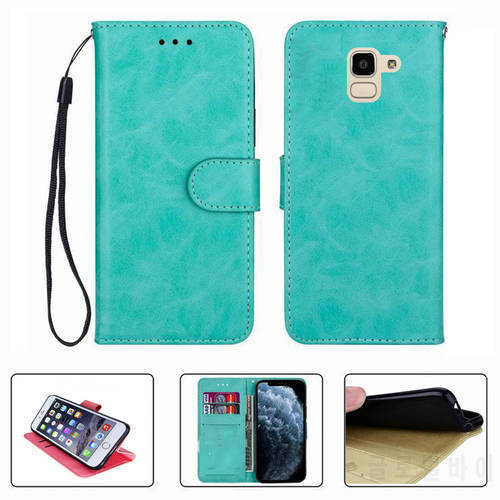 For Samsung Galaxy A8 2018 A530F A530F/DS SM-A530F SM-A530K Wallet Case High Quality Flip Leather Phone Shell Protective Cover
