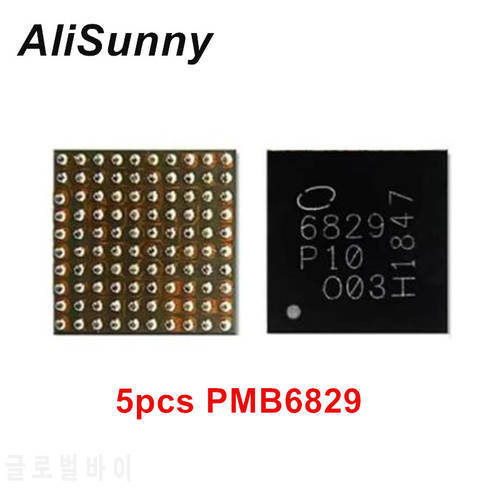 AliSunny 5pcs PMB6829 6829 Baseband Power IC for iphone XR XS XSmax XSM Replacement Chip