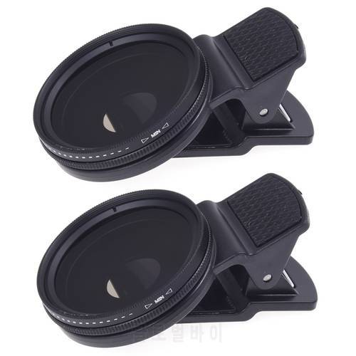 2X 37 mm Mobile Phone Camera Lens Professional Lens CPL Android Smartphone Neutral Density Filter Circular Filter Kit
