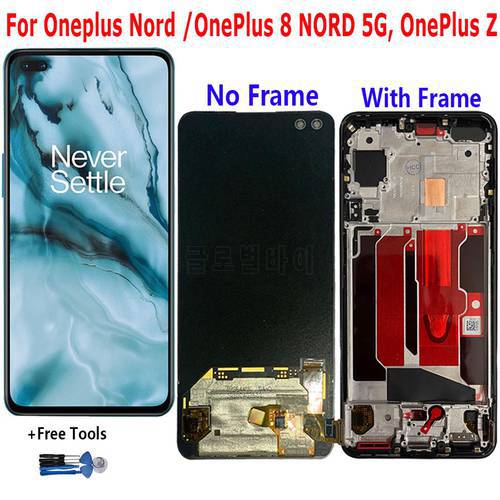 6.44&39&39 Original For OnePlus Nord LCD Display Screen Touch Panel Digitizer Replacement Parts For OnePlus Nord LCD AC2001, AC2003