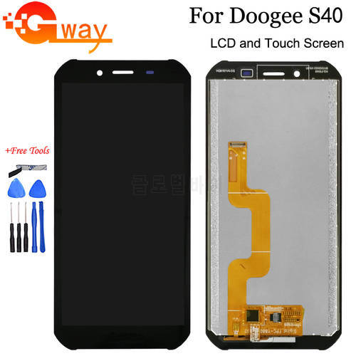 100% Tested LCD For DOOGEE S40 LCD Display Touch Screen Digitizer Original LCD+Touch Digitizer For Doogee S40 Lite S40 Pro LCD