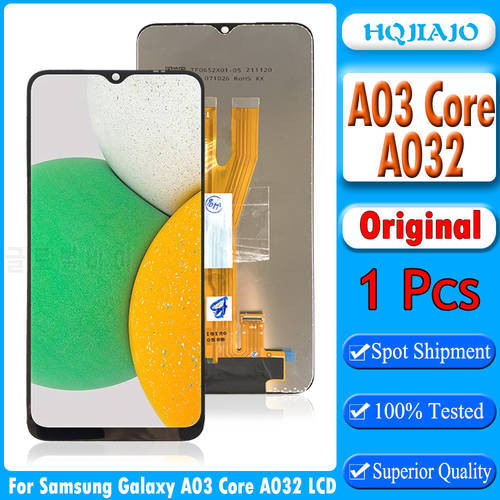 6.5&39&39 Original LCD For Samsung Galaxy A03 Core A032 LCD A032M A032F Display Touch Screen Digitizer Assembly Replacement Parts