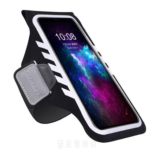HAISSKY Running Armbands Bags Outdoor Sports Fiteness Men Women Waterproof On Hand Cover Pouch For iPhone Samsung Xiaomi Huawei