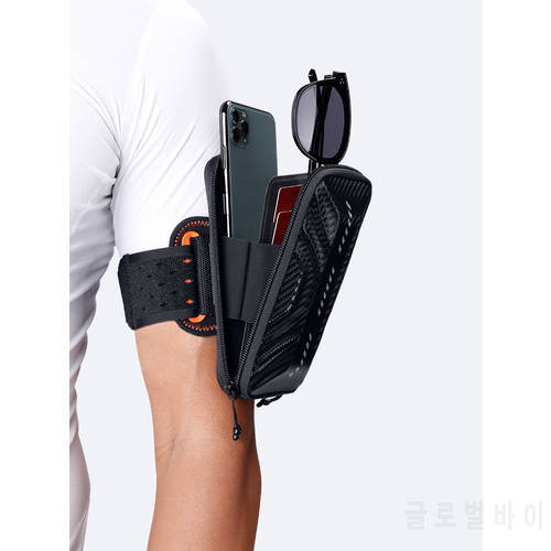 Universal 7.1” Running Armband phone arm bag 360-degree wrap arm Fitness GYM Jogging Sports Arm Band Phone Case cover Big Size