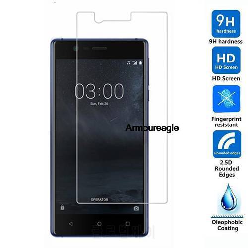 For Nokia 3 Tempered Glass 2.5D 9H Protective Film Explosion-proof LCD Screen Protector Safety Guard On The For Nokia 3