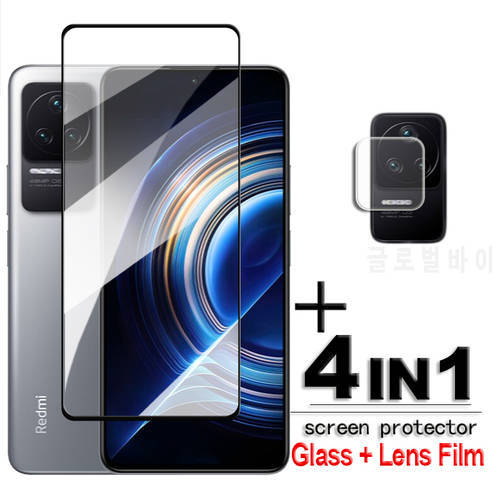 For Xiaomi Redmi K50 Pro Tempered Glass 2.5D Full Cover Screen Protector Redmi K50 Pro Glass For Redmi K50 Lens Film 6.67 inch