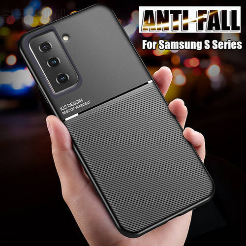 ShockProof Coque For Samsung Galaxy S21 S20 FE S22 Note 20 Ultra 10 Plus S10 Lite S9 S8 Plus Shell Magnet Case Back Cover Funda