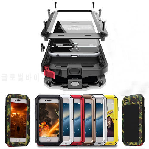 Shockproof Phone Cases for iPhone 14 13 12 11 Pro XR XS Max 8 7 6 Plus Waterproof Layers Hybrid Full Protect Case Phone Shell