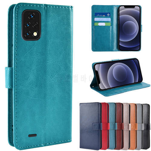 Vintage Flip Leather Case For UMIDIGI BISON X10S Cover Magnetic card holder Phone Case On BISON X10S Protective Cover Capa Coque