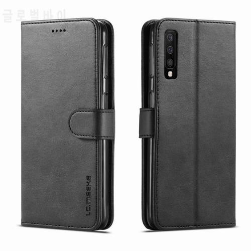 For Samsung Galaxy A7 2018 Case Flip Leather Bags Case For Samsung A 7 2018 A750 Magnetic Wallet Book Cover Capa