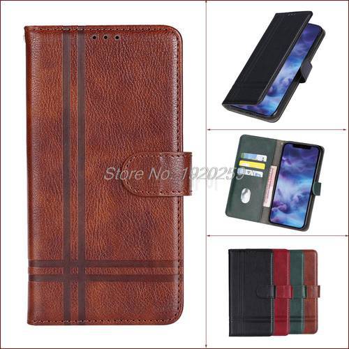 Case For Huawei P Smart 2021 Leather Wallet Flip Cover Vintage Magnet Phone Case For Huawei Y7A Coque Funda