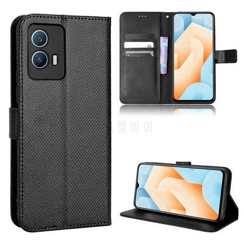Flip Case For IQOO U5 5G Wallet Magnetic Luxury Leather Cover For VIVO IQOO U5 5G V2165A Phone Bags Cases 6.58